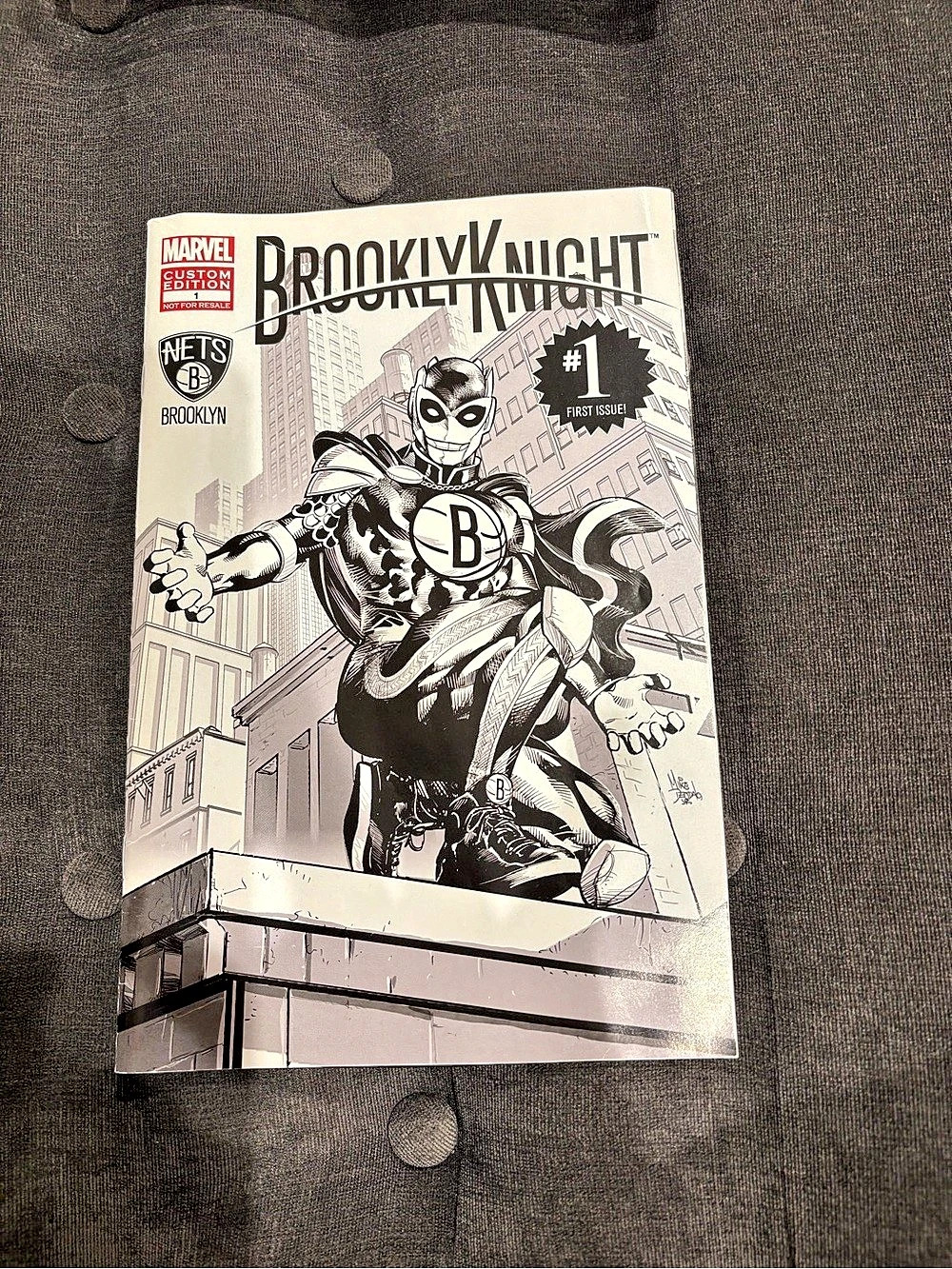Marvel BrooklyKnight #1 Black & White